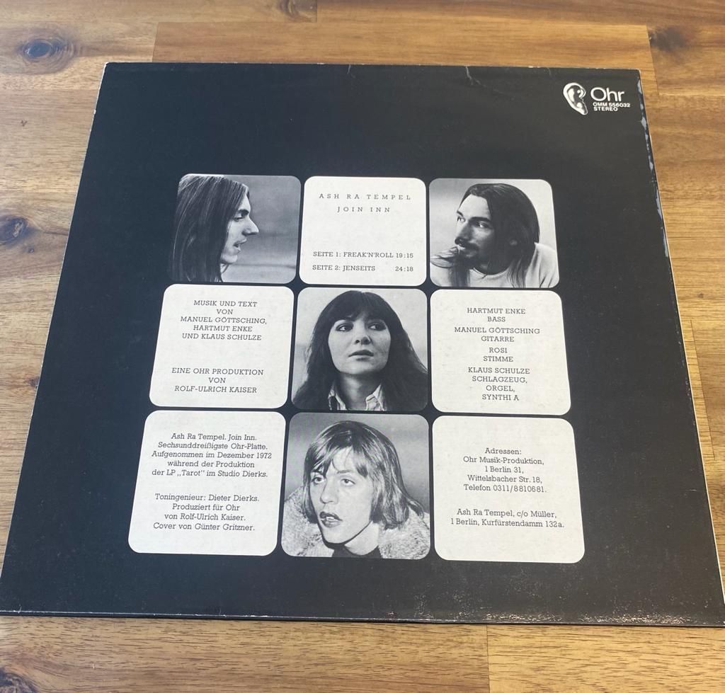 Dischi in vinile: Ash Ra Tempel Join Inn 1973 LP – Usato da Belp venduto da B7L0 1