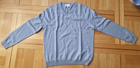Eric Bompard Pull 100% Cachemire XXL Bleu