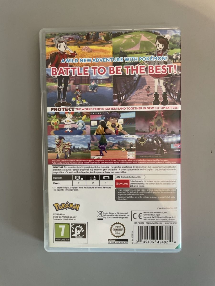 Pokémon Jeux: Pokemon Shield Nintendo Switch – D'occasion à Zürich par Mika.monod 2