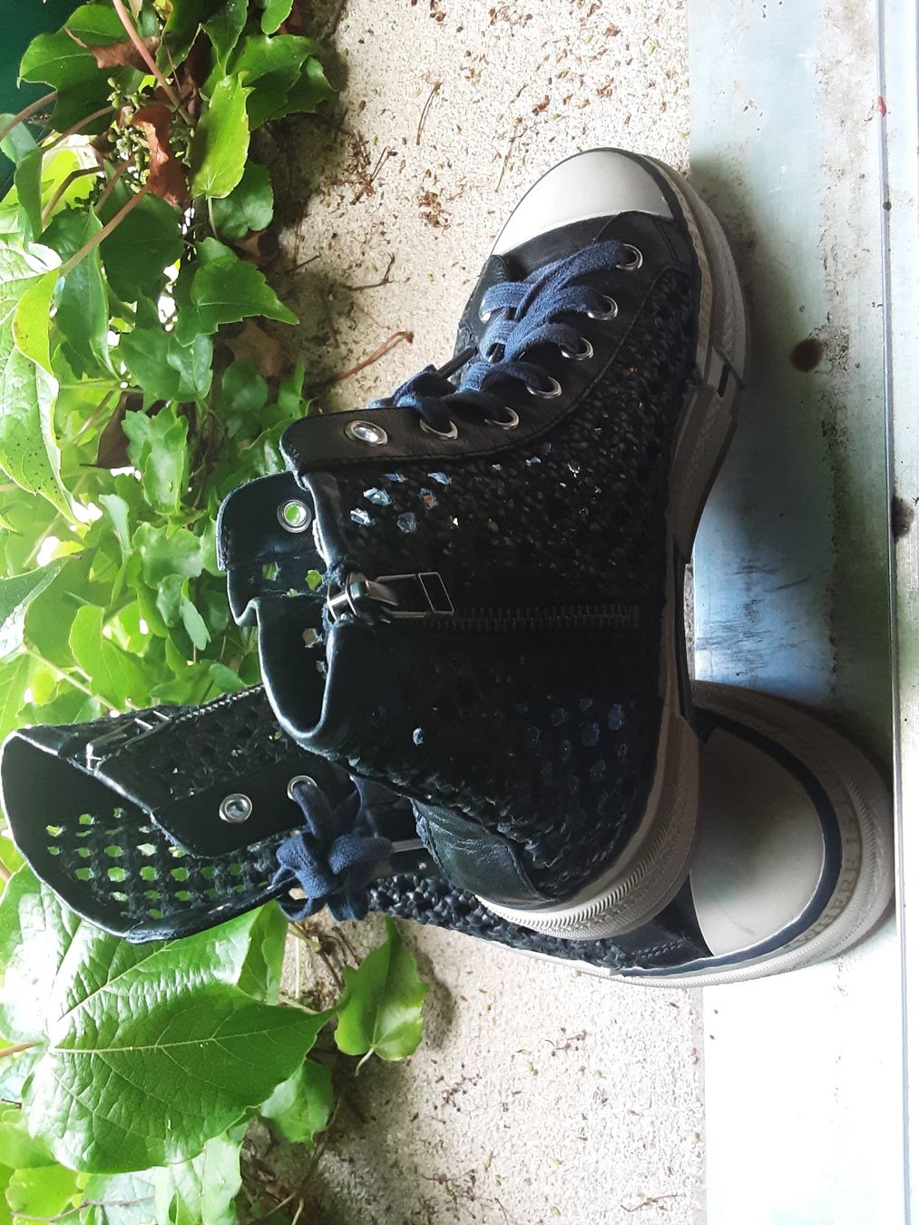 Damenschuhe: basket Rebecca White – Neu (gemäss Beschreibung) aus Pully von Moona31 1