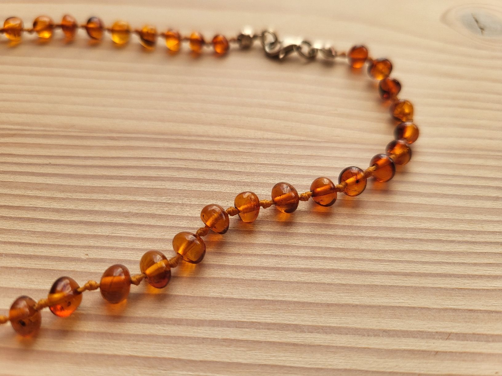 Catenine: Bernsteinkette Kind – Usato da Madiswil venduto da Brigitte550 2