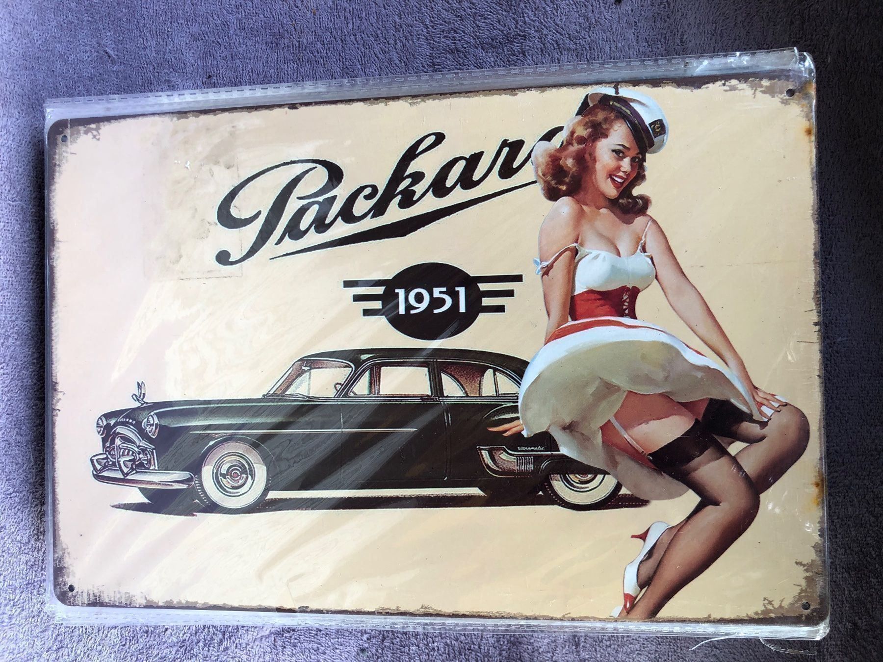 Ecriteaux: Packard 1951 pin up Oldtimer classic – Neuf (Voir description) à Reinach AG par rares75