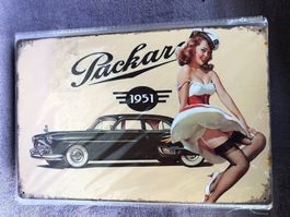 Packard 1951 pin up Oldtimer classic