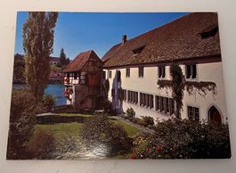 Kloster ST.GEORGEN Stein a. Rh. Postkarte mit ticket