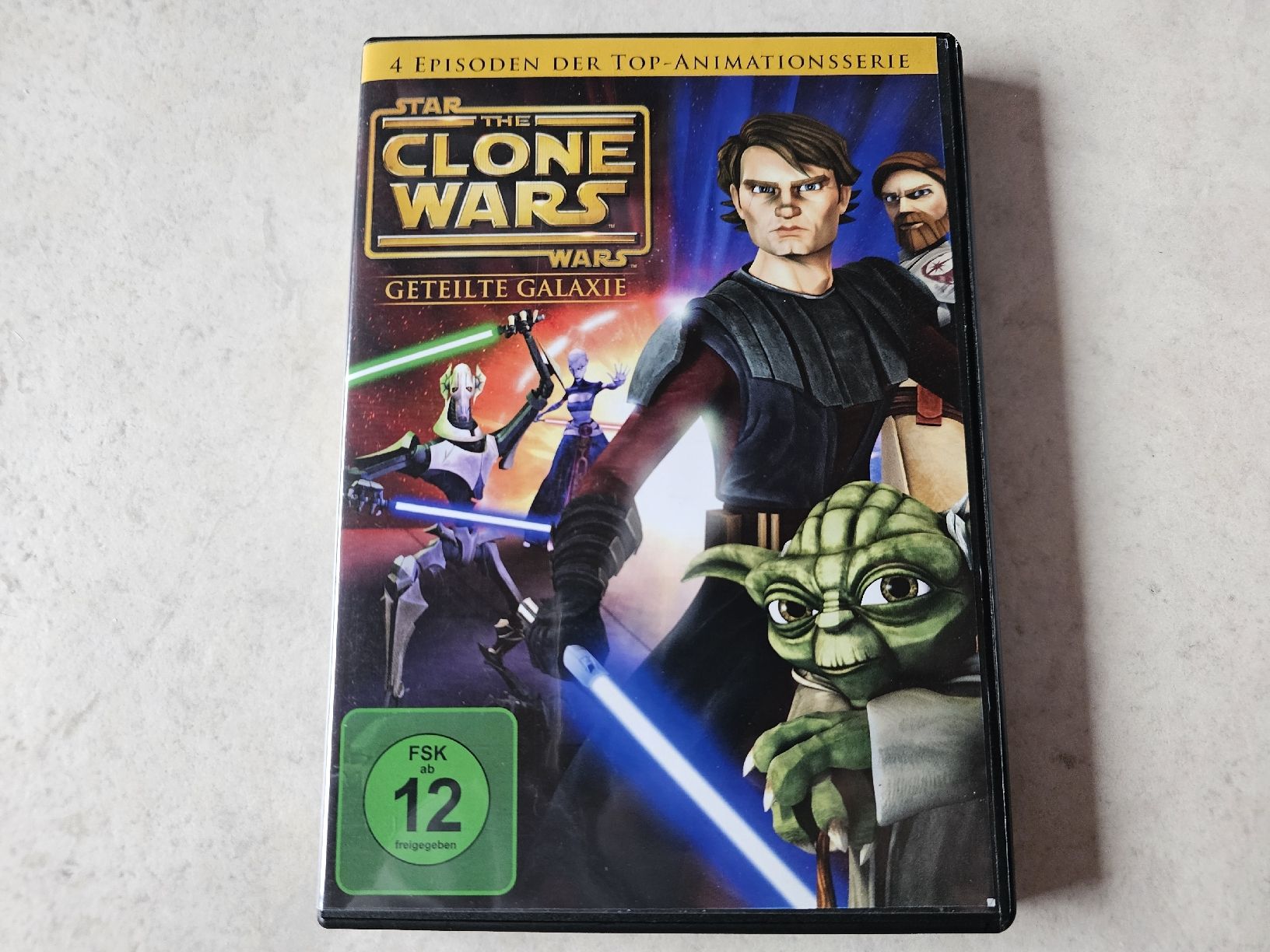 Tutti i DVDs: The Clone Wars  -  Geteilte Galaxie – Usato da Schneisingen venduto da backstore24