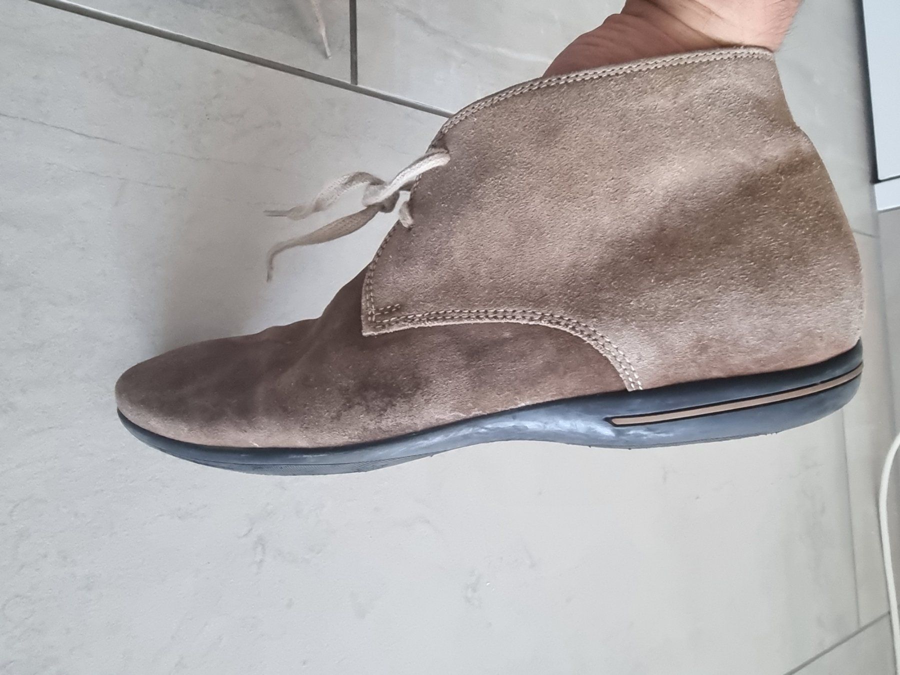 Navyboot Scarpe da uomo: Navyboot Schuhe / Schnürer Wildleder gr.41 – Usato da Wohlen AG venduto da niki31