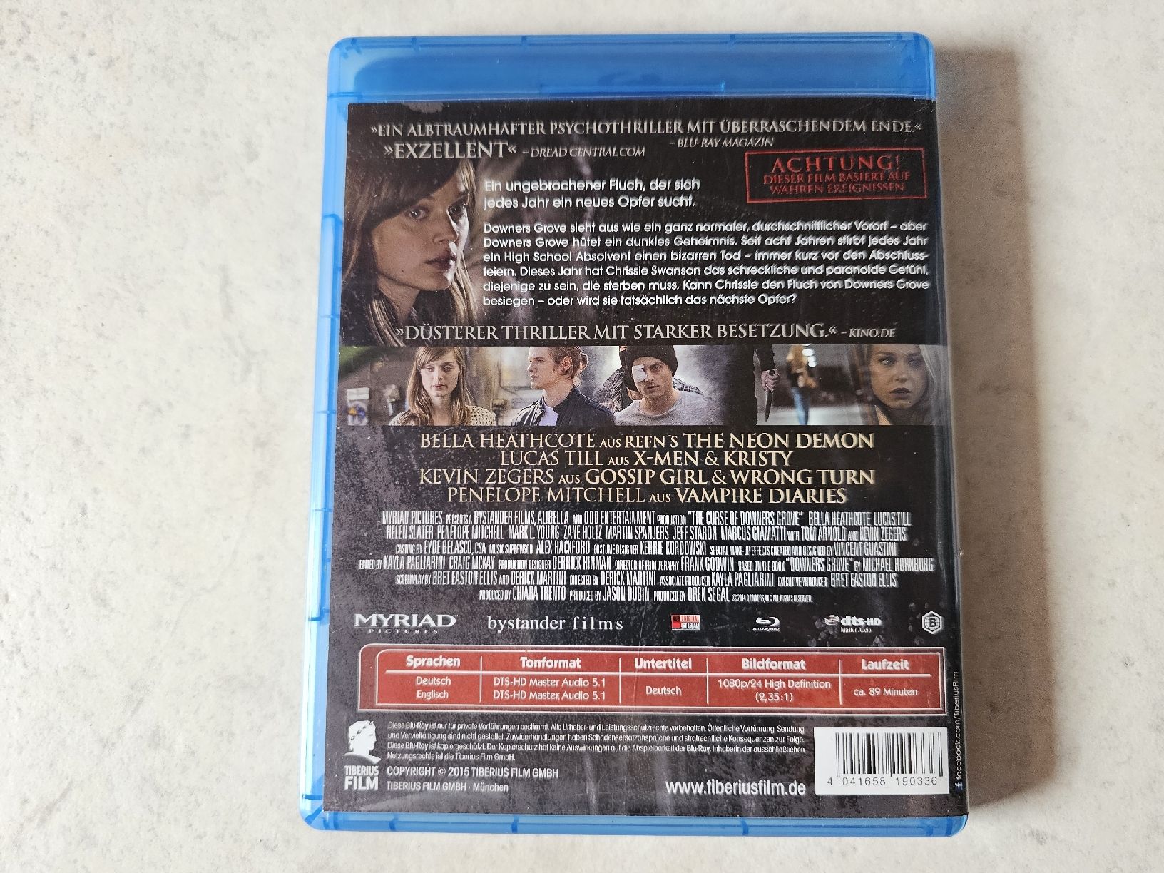 Tutti i DVDs: Der Fluch von Downers Grove  /  Uncut Bluray – Usato da Schneisingen venduto da backstore24 1