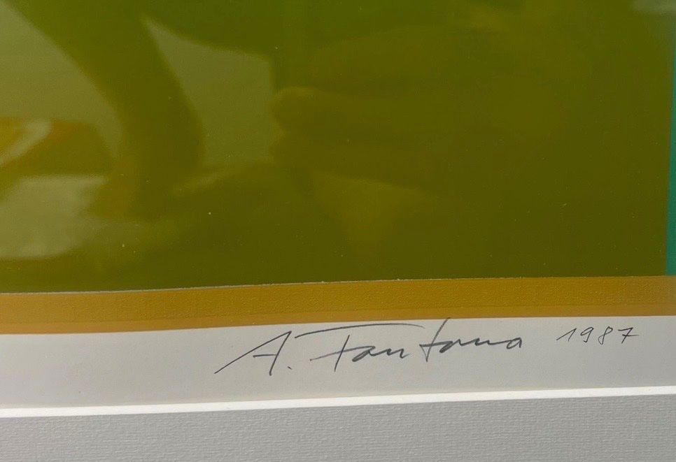Grafica & Litografie: Annemie Fontana, handsigniert, nummeriert – Usato da Rain venduto da Pic-Ass 2