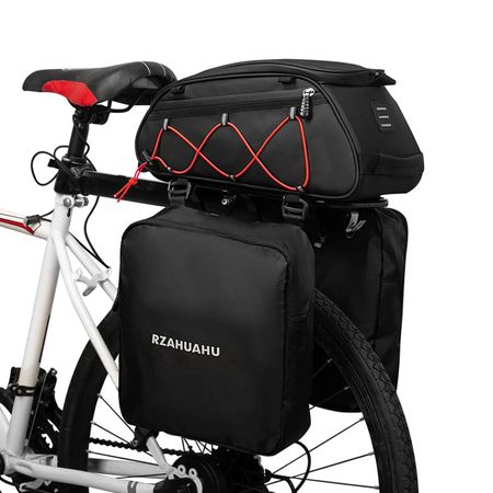 ✅NEU 3in1 Fahrrad Hecktasche mit Kühltasche Seitentaschen