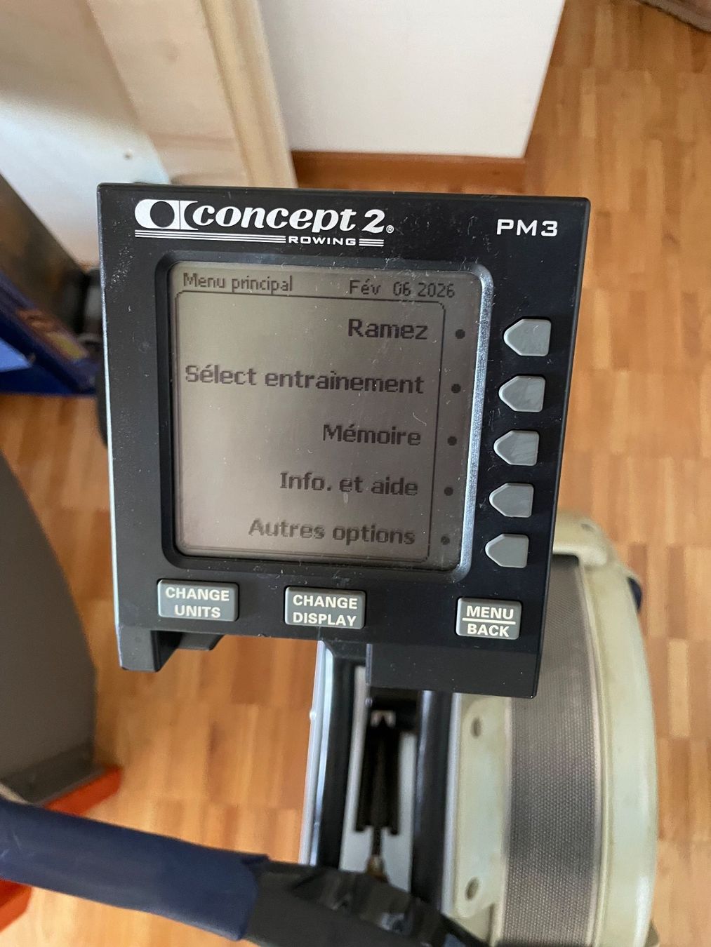 Rameur Concept2 RowErg PM3 (2004) – entretenu, parfaitement (D'occasion ...