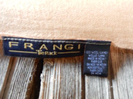Schal   100 % Wolle   *  FRANGI The Rack  *    FRANCE + neu