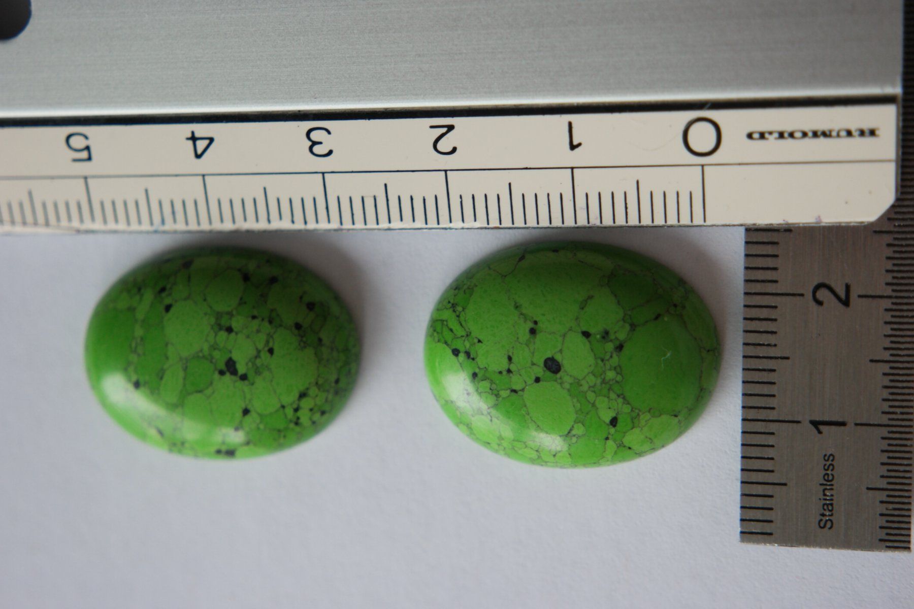 Edelsteine: Edelstein: grüne Türkis Cabochons – Neu (gemäss Beschreibung) aus Muttenz von einfach-schoen 1