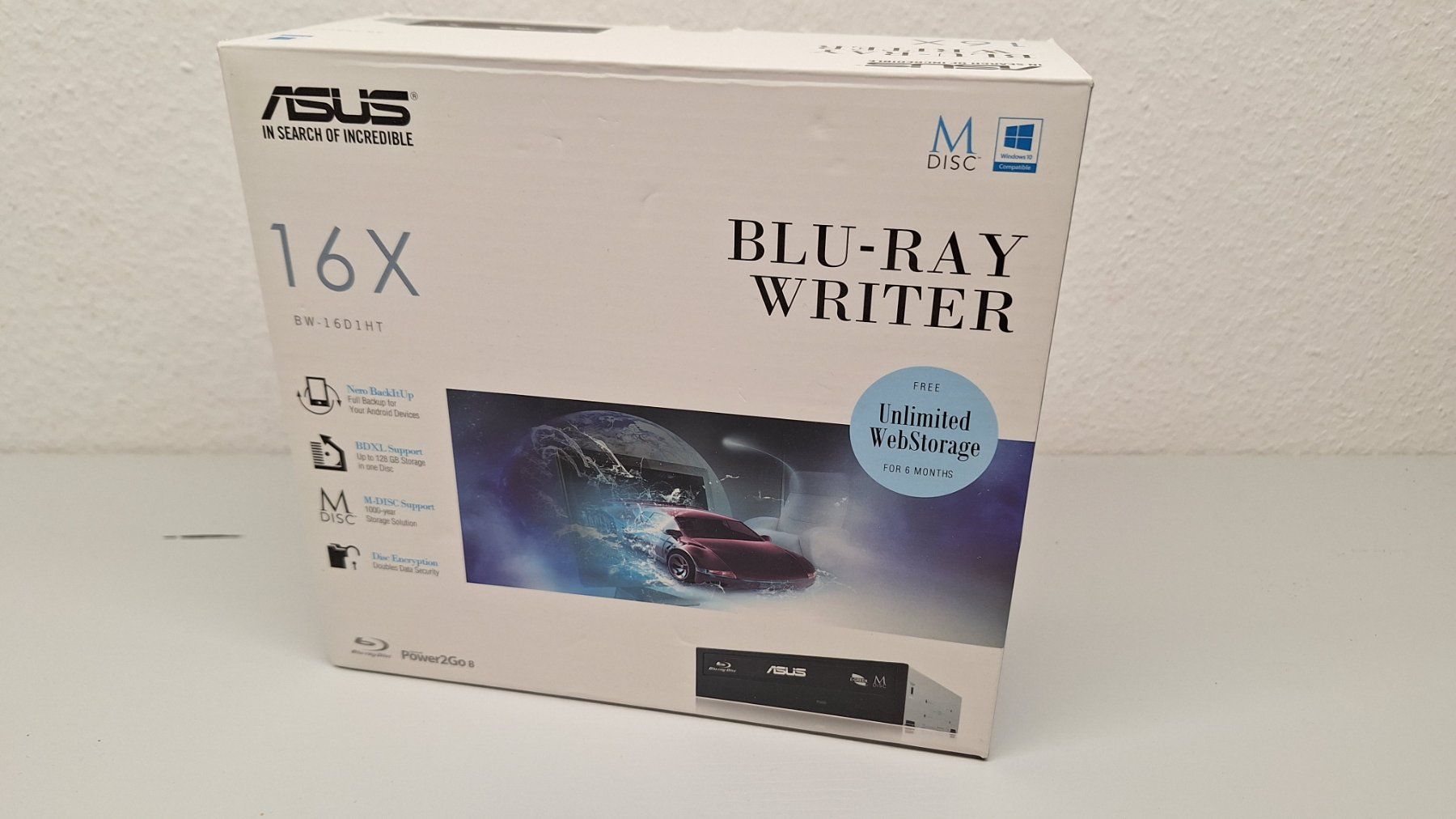 Asus Lecteur multimedia & Streamer: Asus Blu-Ray Writer BW-161HT – D'occasion à Barberêche par rafaman66