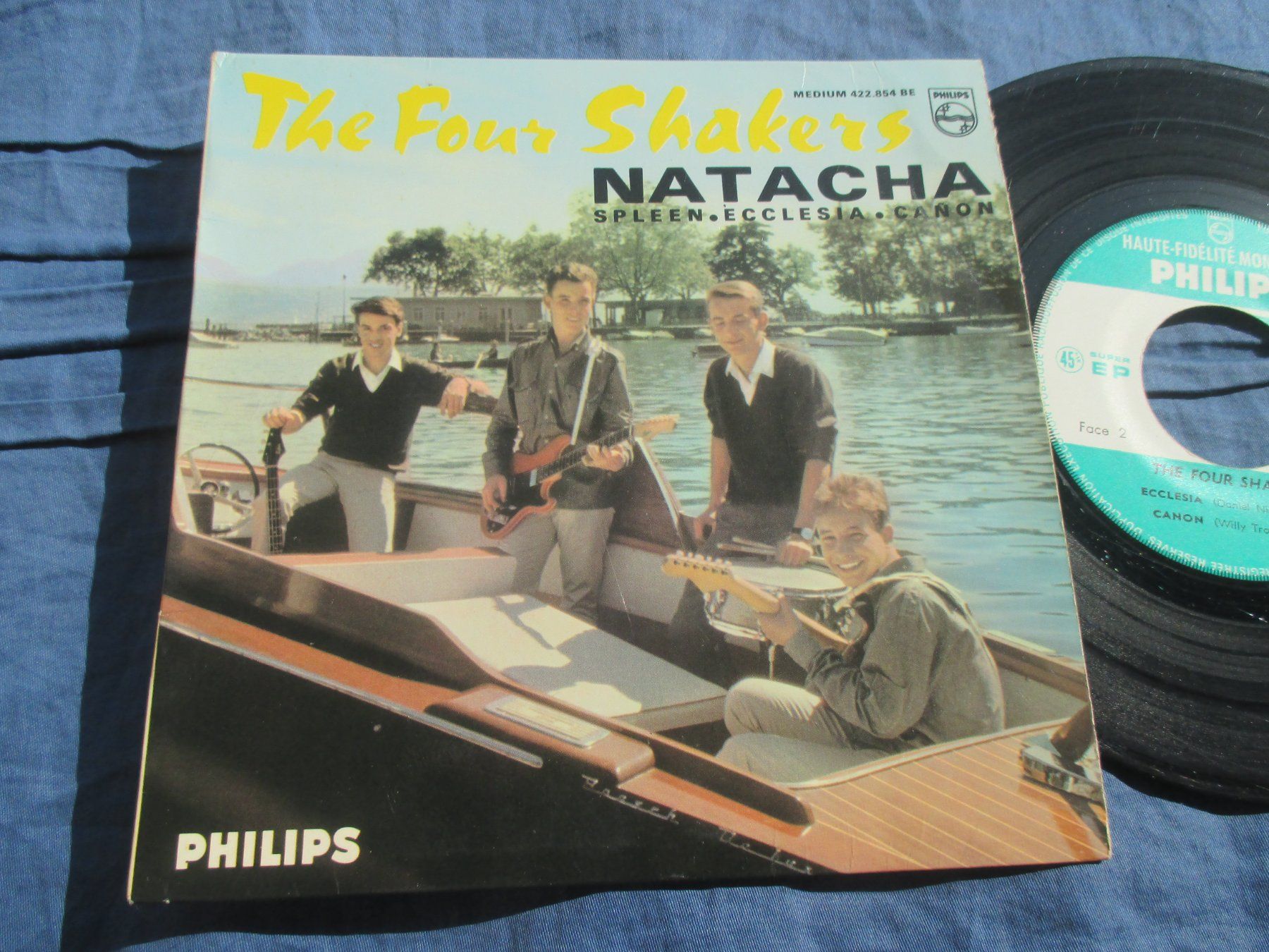 Dischi in vinile: The Four Shakers EP Natacha – Usato da Colombier NE venduto da Nevenma