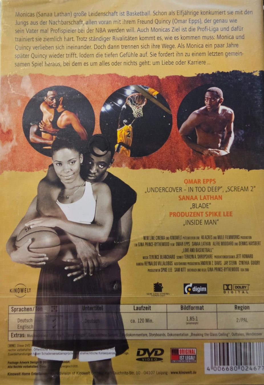 Alle DVDs: Love & Basketball – Neu und originalverpackt aus Wahlen b. Laufen von Cg10 1