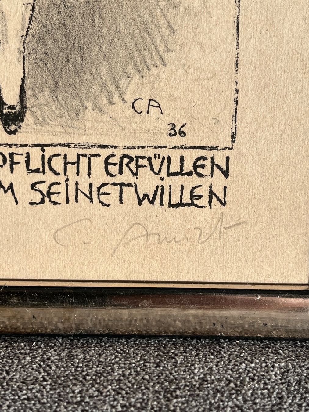Grafiken & Lithographien: CUNO AMIET - 1936 CA Willst du deine .. – Gebraucht aus Basel von PAUL_ART 5