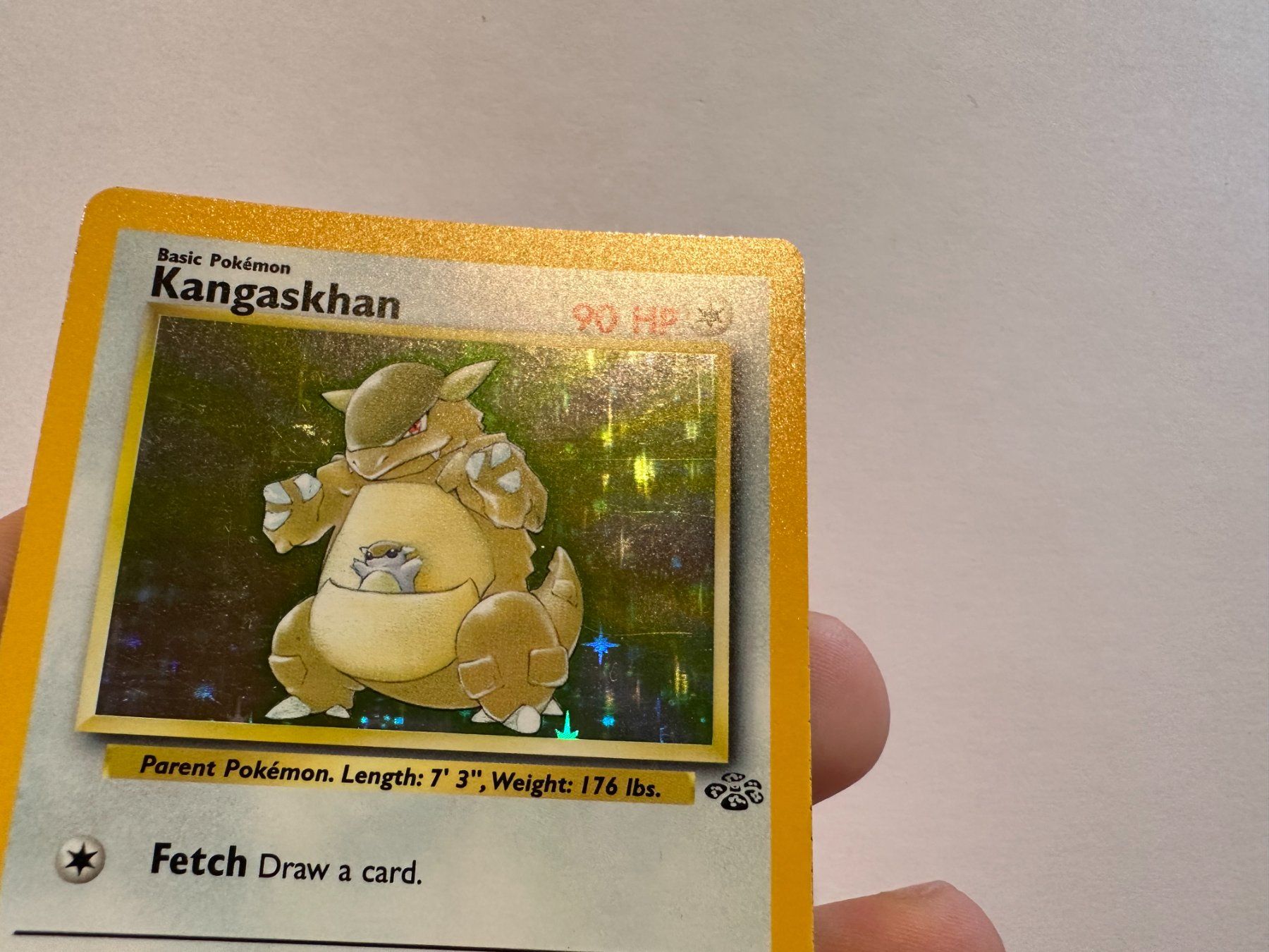 Pokémon Carte collezionabili: Kangaskhan holo Jungle EN – Usato da Hagendorn venduto da Pokecollectorch 3