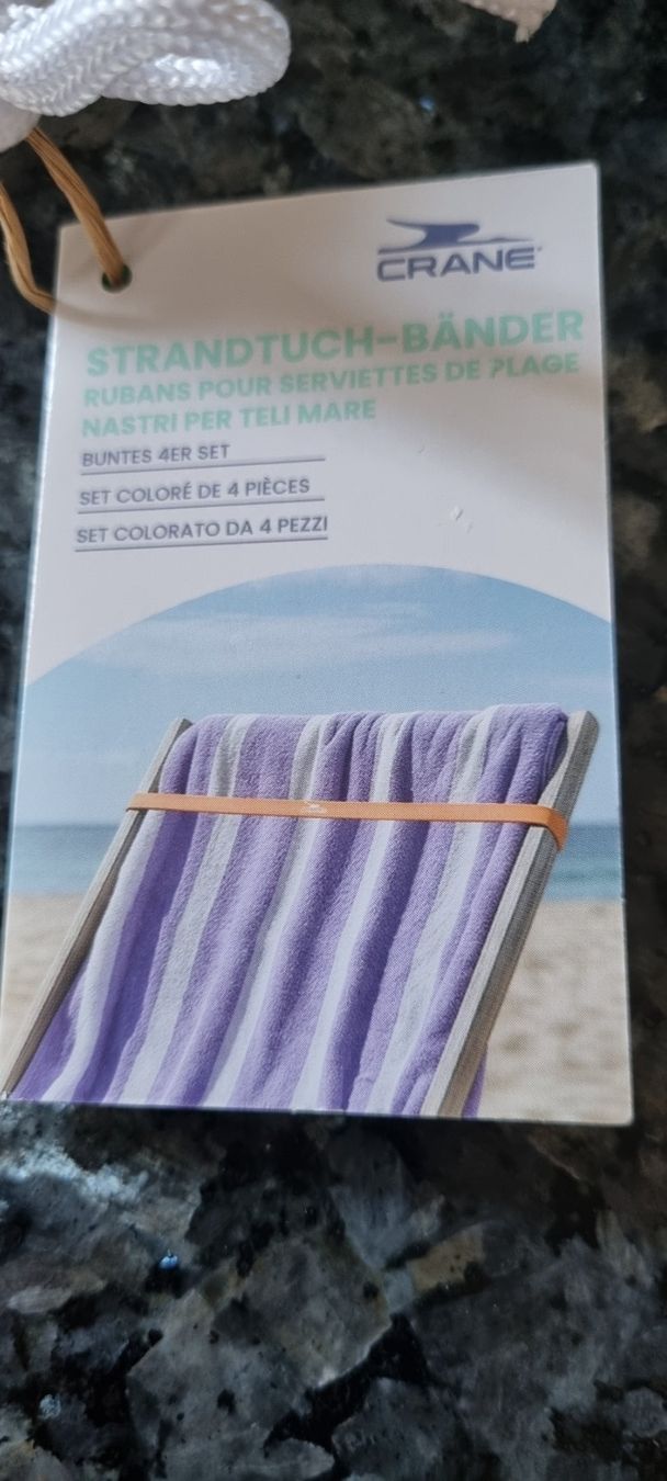 Nastri decorativi: CRANE Strandtuch-Bänder 4er Set neu – Nuovo (secondo la descrizione) da egliswil venduto da Maggy6 1