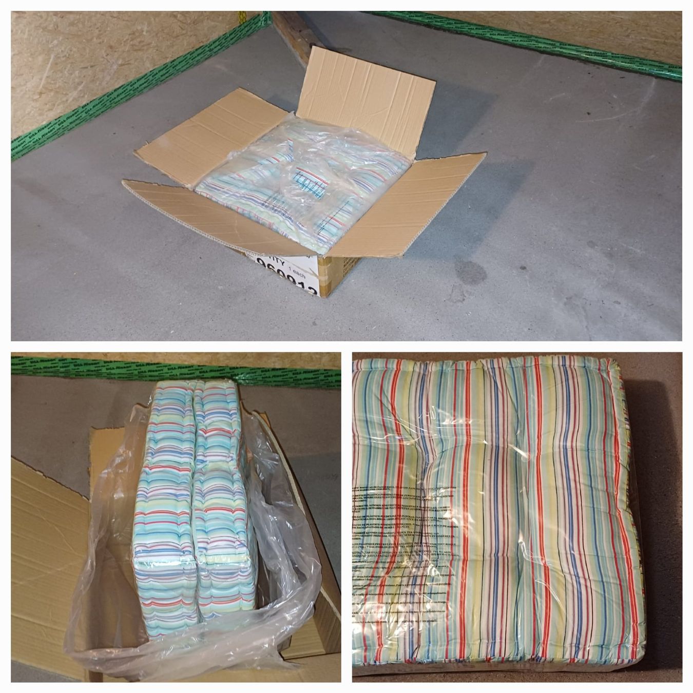 Cuscini: Coussin Longe palettes/set à 2 Pce.oder Perfekt zum Sitzen! – Nuovo e nell'imballaggio originale da Payerne venduto da jea_m6nb 6