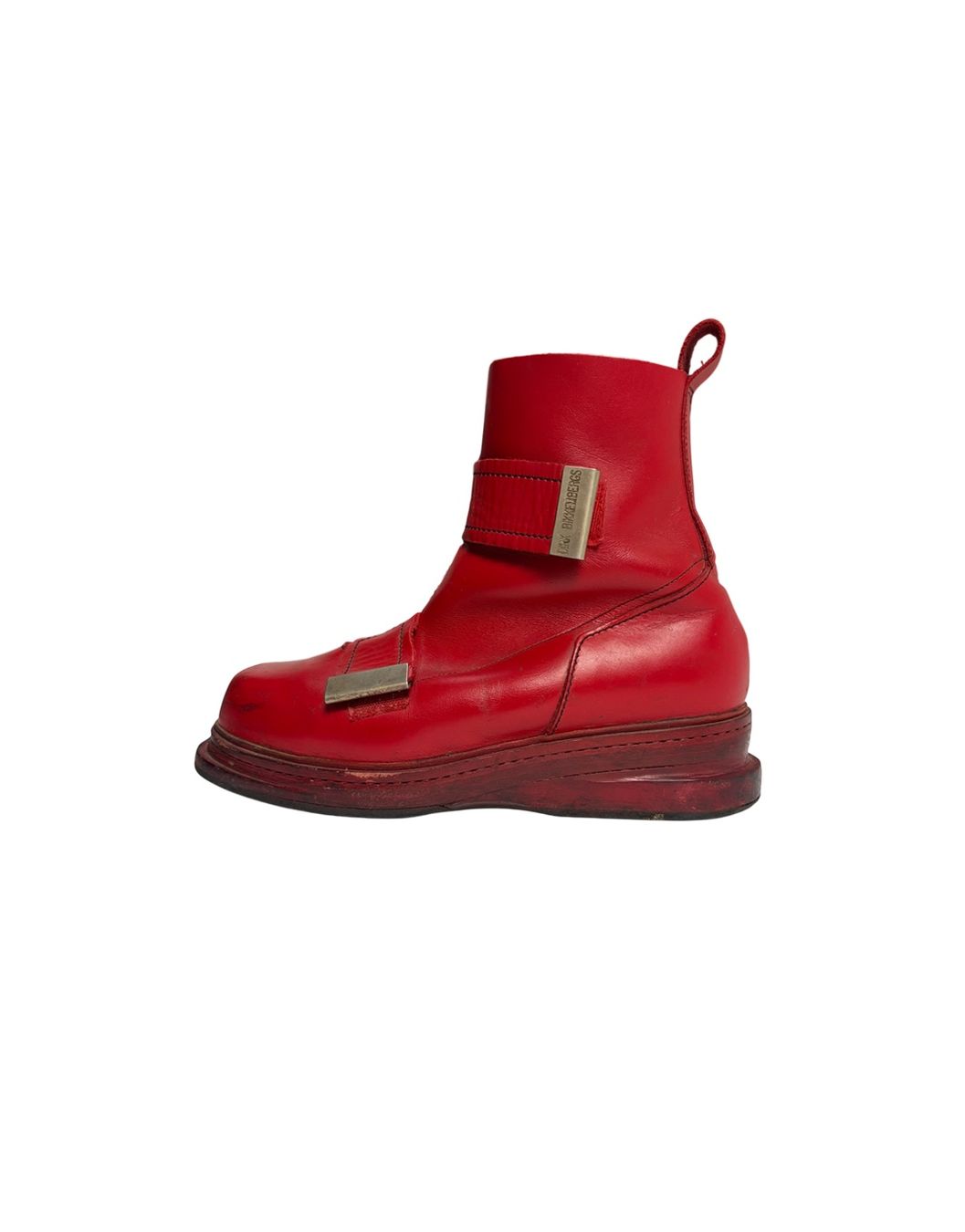 Bikkembergs Herrenschuhe: Dirk Bikkembergs 1995 Runway Version Velcro Boots – Gebraucht aus Thierachern von n.webl 4