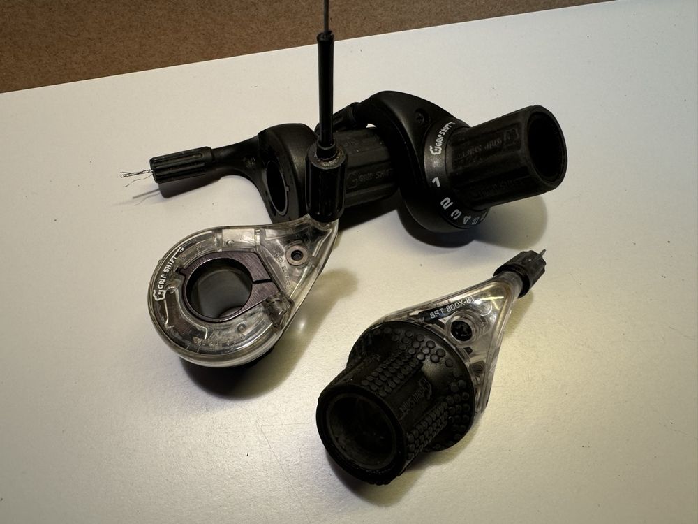 Mixim Shimano Ensemble de vélo Microshift Manette Twist Grip Vitesses 6 vitesses
