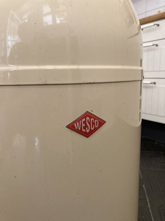 Cestini per rifiuti: WESCO Abfalleimer, Retro-Design, Creme/Beige – Usato da Pratteln venduto da riq