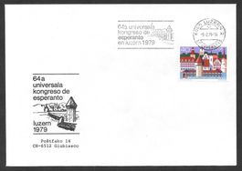 Sonderbrief 64. Esperanto Kongress Luzern 9.2.1979