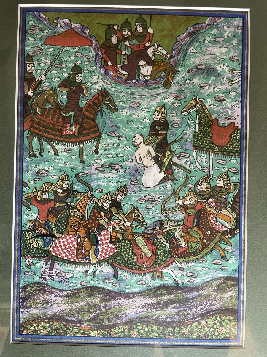 Dipinti: Tableau Ancien Tissu Persan – Usato da Vallamand venduto da Bricbracbroc82 3