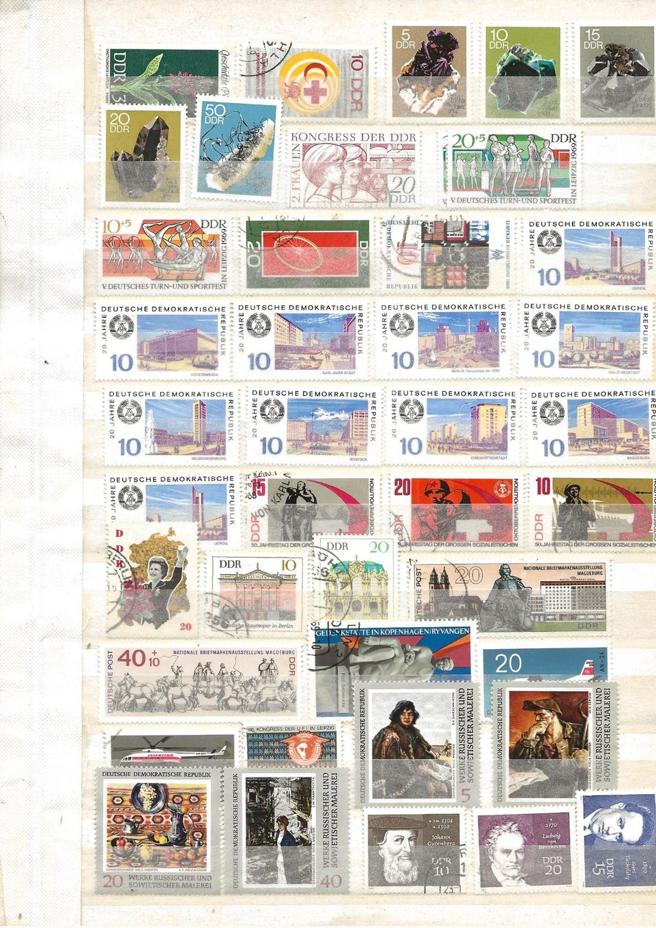 Alle Briefmarken: DDR 1967 ... – Gebraucht aus Sion von PierreP01 1