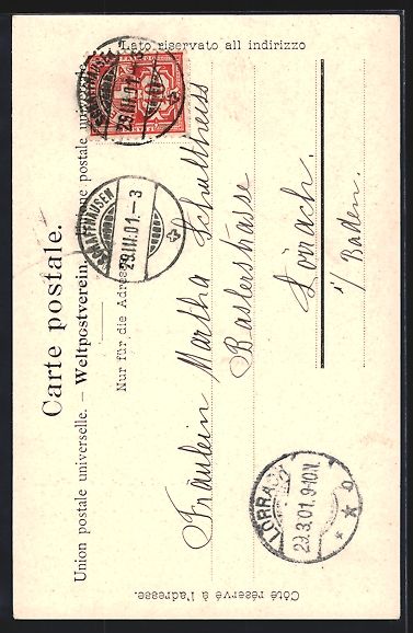 Cartoline postali: Schaffhausen, ehemaliges Frauenkloster S – Usato da Berlin venduto da bartko-reher 1