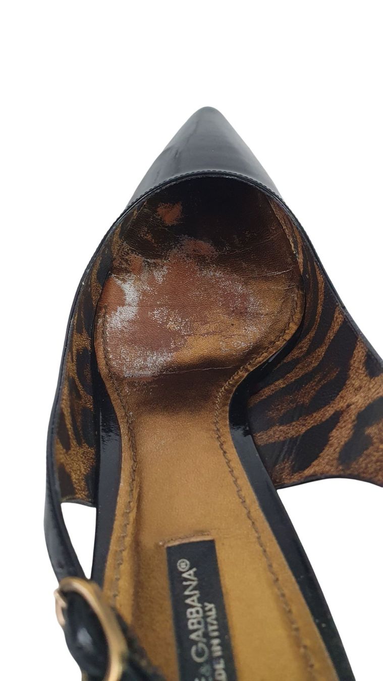 Dolce & Gabbana Scarpe da donna: DOLCE & GABBANA Slingback-Pumps Gr. 39 Schwarz – Nuovo (secondo la descrizione) da Wangen b. Olten venduto da Restwert_Wangen 4