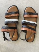 Schöner KIWI LEDER - SANDALETTE