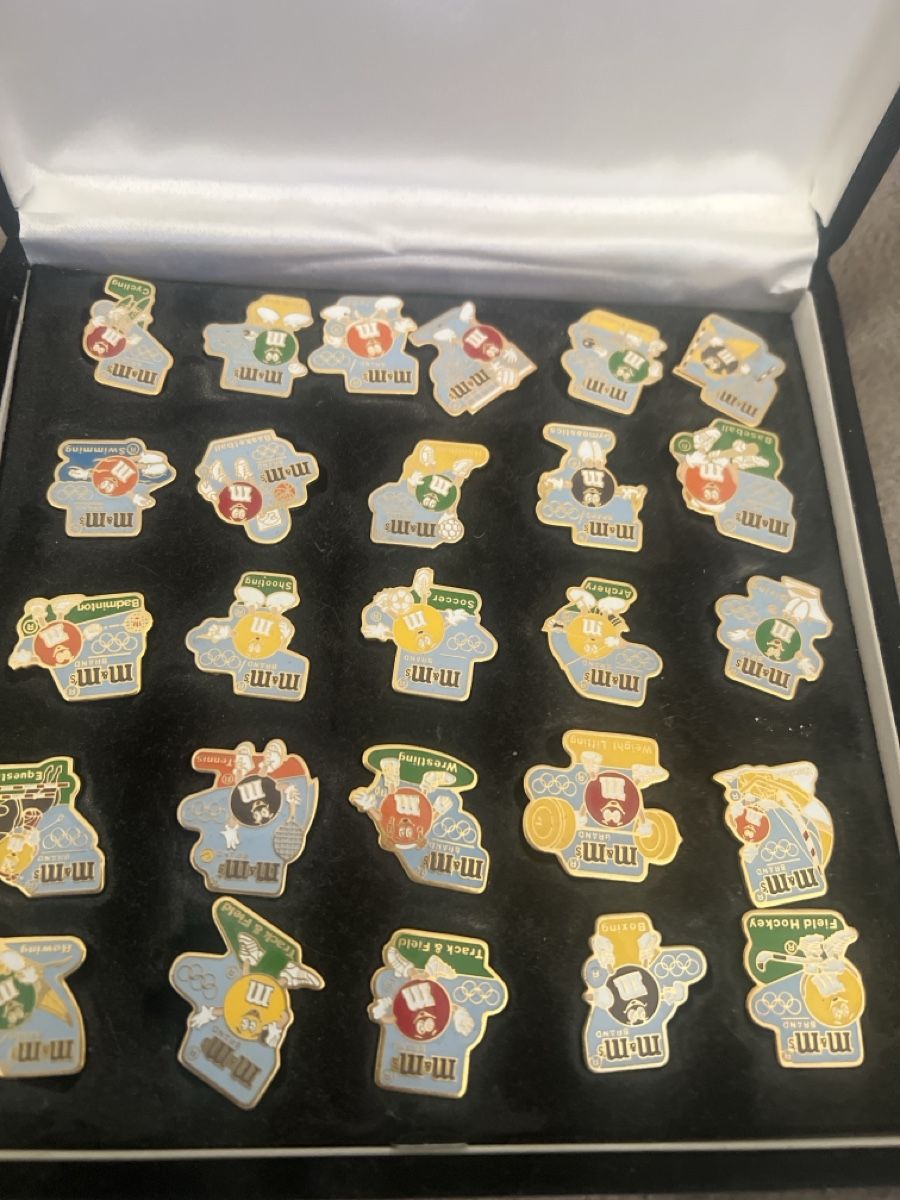 Medaillen: M&M's 1992 Olympic Summer Games Pin Collection – Neu (gemäss Beschreibung) aus Zürich von zue_ng7c 1