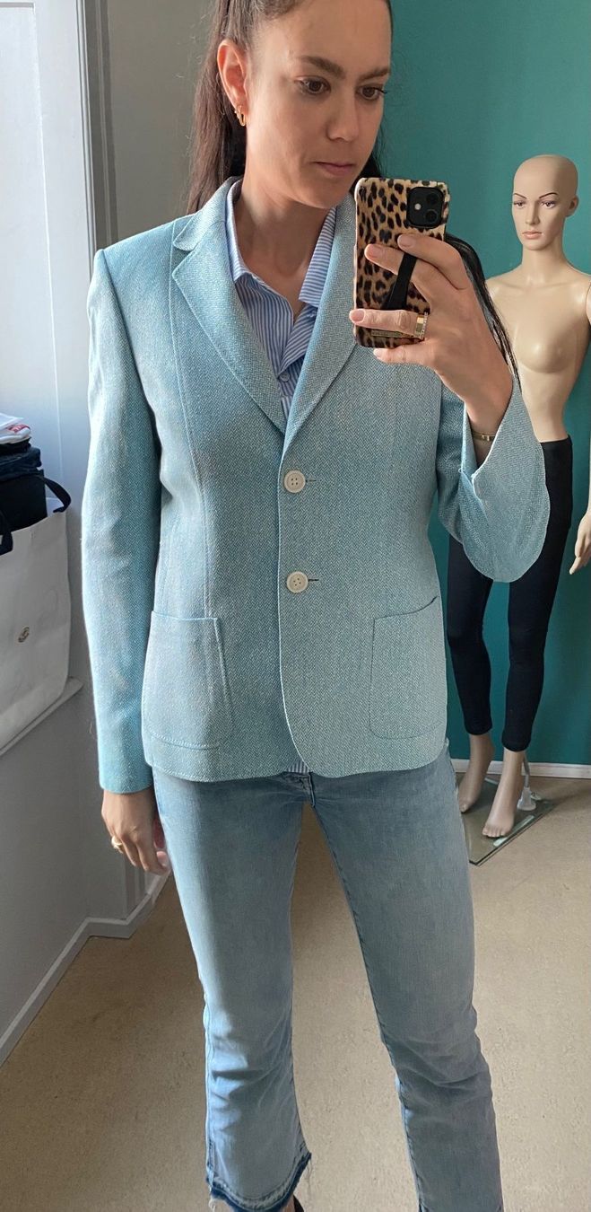 Vestes: CONOSERI Blazer Seide 🩵 – D'occasion à Zürich par ClosetQueen 7