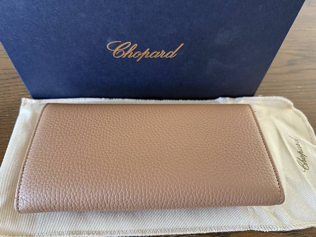 Portemonnaie: Chopard Brieftasche Kalbsleder Camel Portemonnaie – Neu und originalverpackt aus Zürich von Mancini_c 1