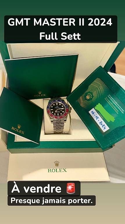 Rolex Uhren: Rolex GMT master II – Gebraucht aus Porrentruy von bil_lt6t