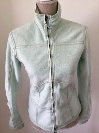 Wunderschöne Jet  Set Fleece jacke mint hoher Np. M/38