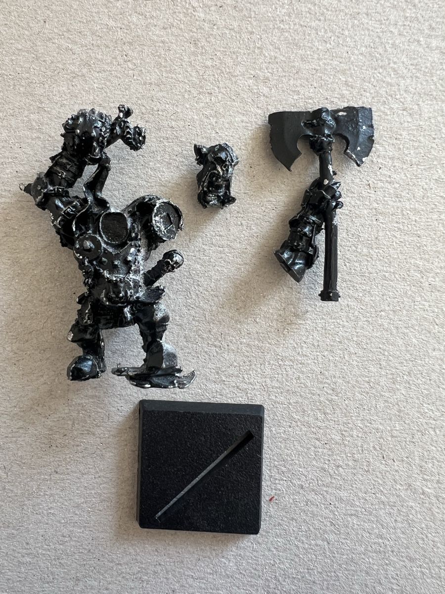 Figuren: Warhammer Orcs & Goblins - Grimgor Ironhide – Gebraucht aus Lausanne von Polokus