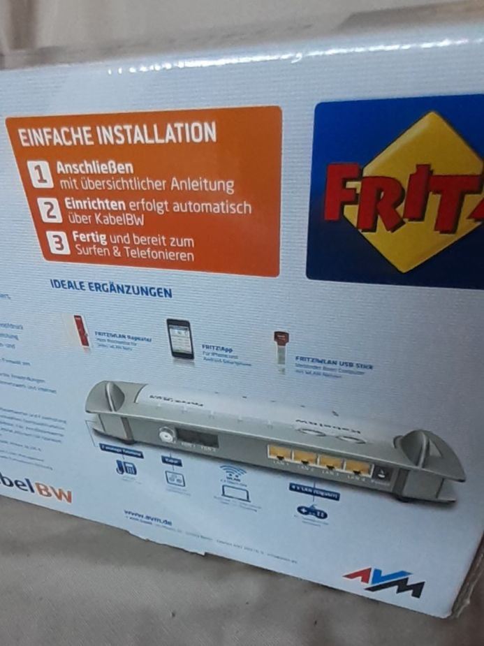Fritz Modems & Router: FRITZBox 6340 Cable Router guter Zustand – Gebraucht aus Kilchberg ZH von hobbysale01 5