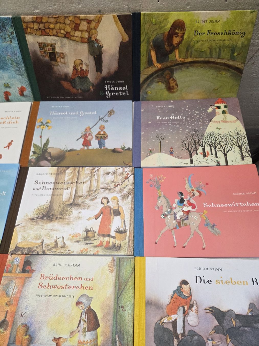Libri: 16 Brüder Grimm Märchenbücher, TOP.. – Usato da Stans venduto da Ducati16 4