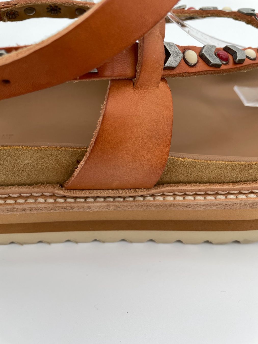 Isabel Marant Scarpe da donna: Isabel Marant Elham Flache Sandale EU 40 Braun – Usato da Zürich venduto da shoe_shop 7