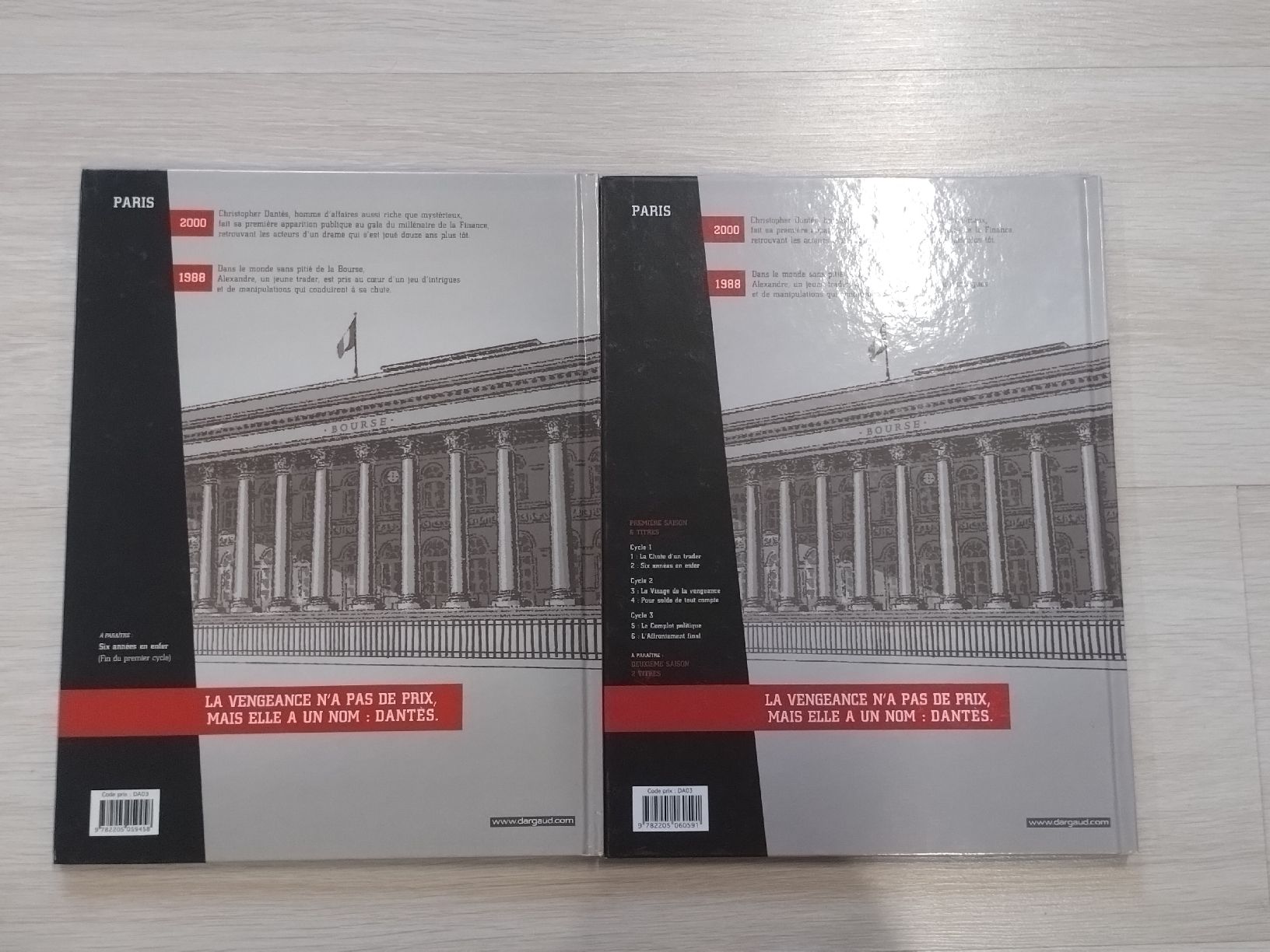 Fumetti:  Dantes 1 & 2 - TBE  – Usato da Farvagny-le-Grand venduto da LaCaverne 1