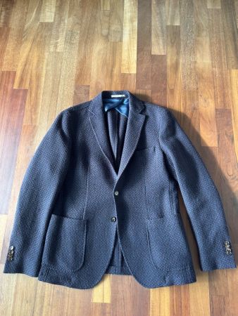 PAOLINI Herren Veston Blau/Rot Gr 52