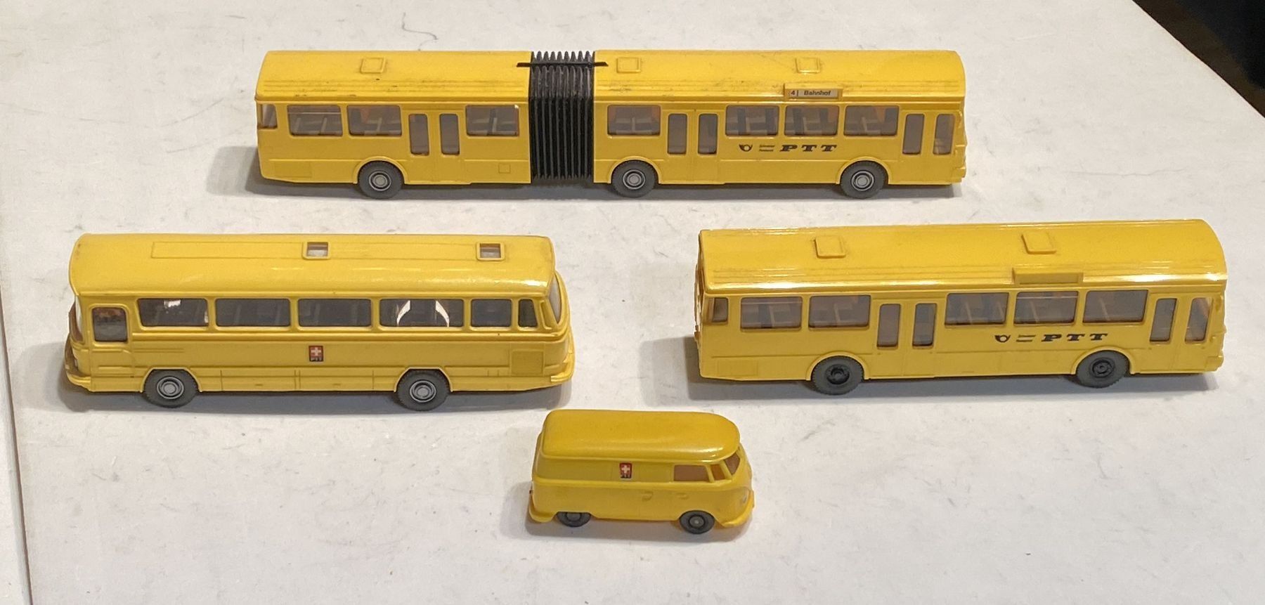 Wiking Kit di modellismo & Modellini statici: Wiking (D) 4 x Bus PTT – Usato da Sonceboz-Sombeval venduto da Decolove 3