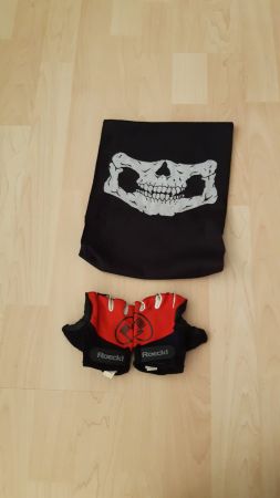 ROECKL JUNGENHANDSCHUH Gr. 7.5 + HALSTUCH