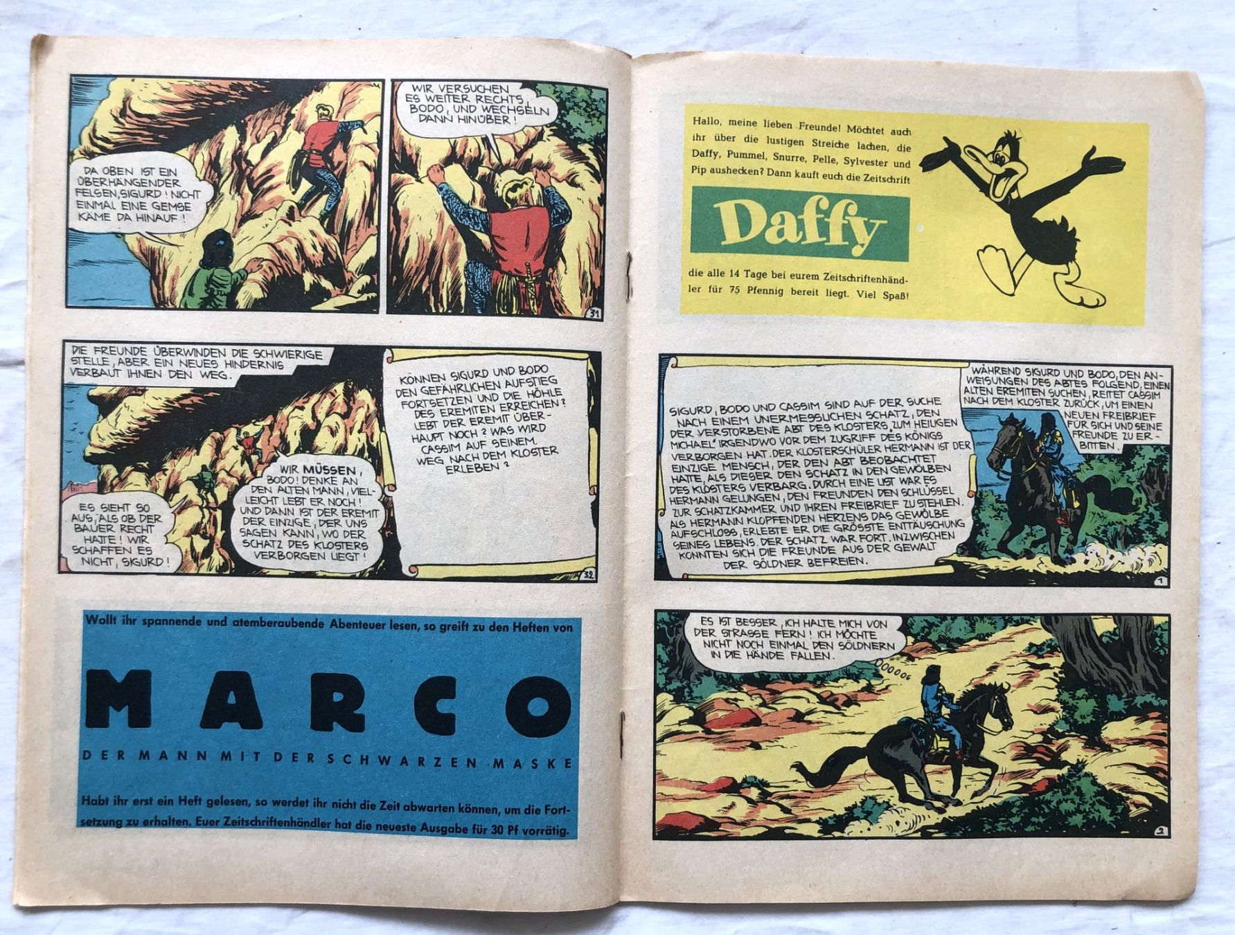 Comics: SIGURD - DER RITTERLICHE HELD - Band 104 – Gebraucht aus Schaffhausen von durruti 3