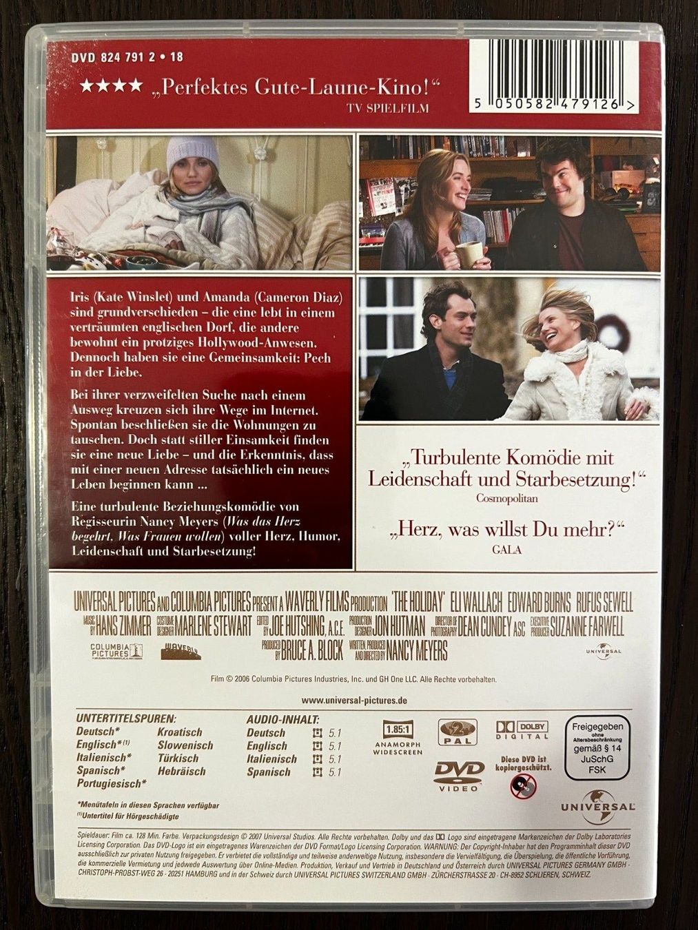 Tutti i DVDs: Liebe braucht keine Ferien – Usato da Zürich venduto da FilmFreunde 1