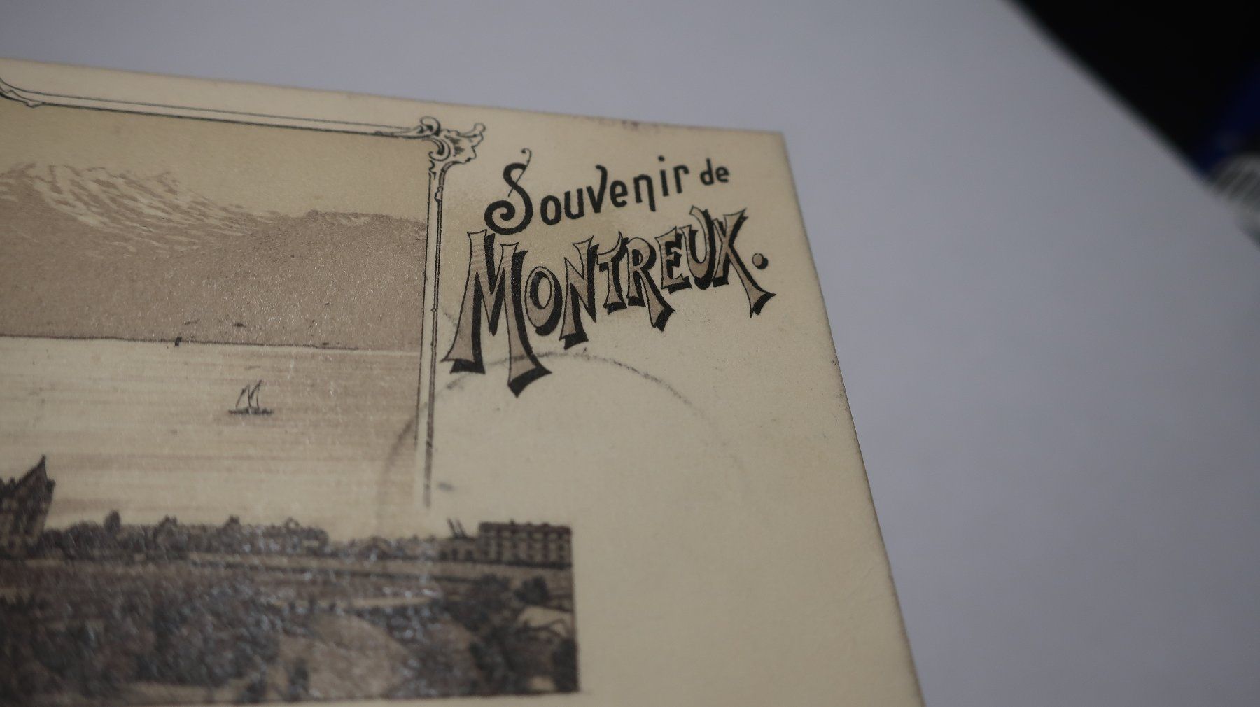 Cartoline postali: Souvenir de Montreux.  1897 – Usato da Cormoret venduto da Pascalll2001 2