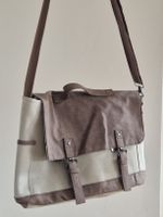 Rizzoli Tasche aus Jeans & Kunstleder | Laptop-Fach | Italy