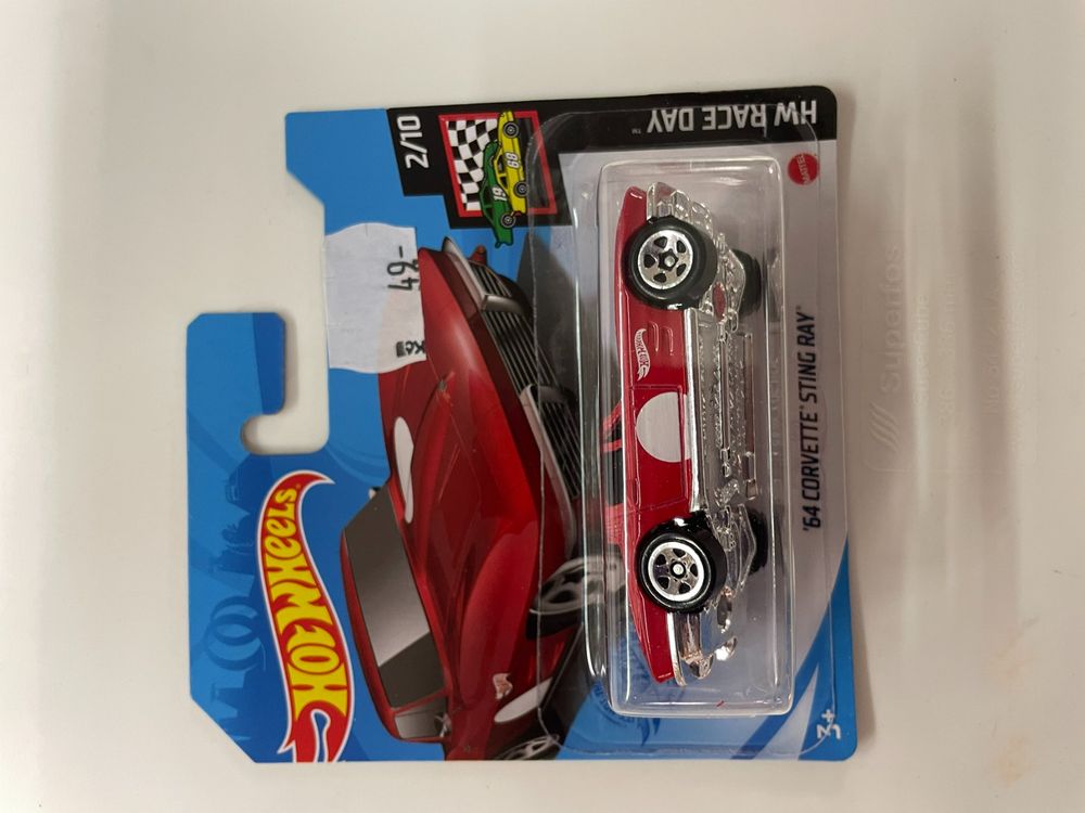 Chevrolet Corvette Sting Ray 1964 - Série Test N°4 Hachette - Échelle 1/43